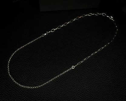 EKRJ932_One-Of-A-Kind Sterling Silver Necklace Chain